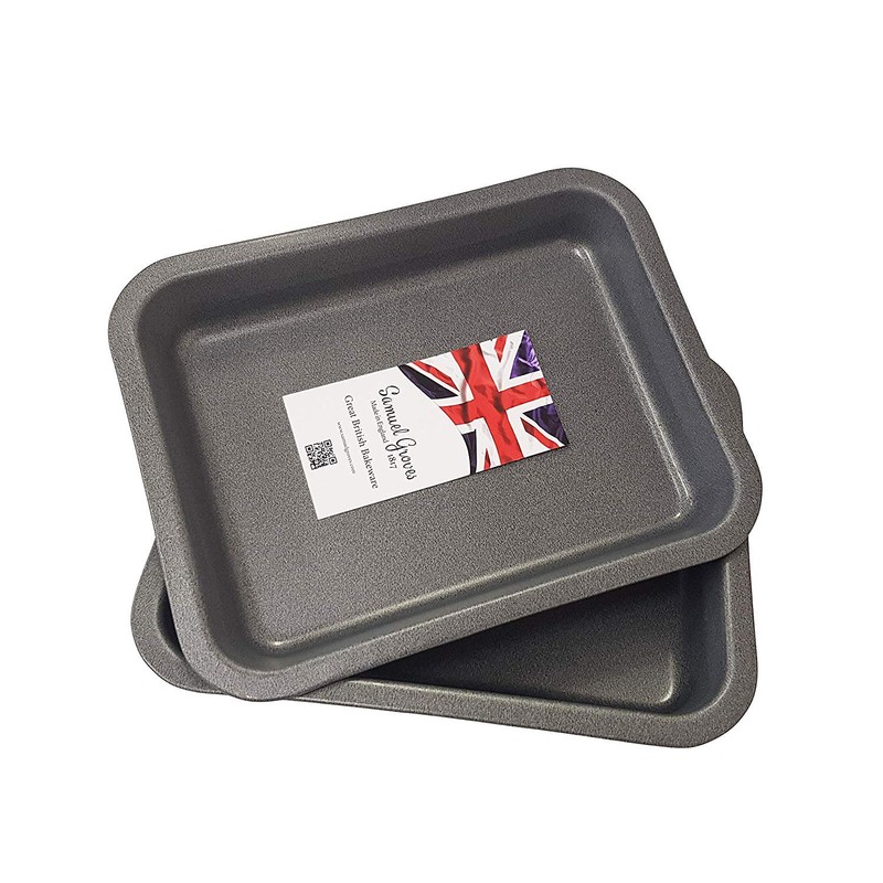 2X 23cm Superior Double Coated Non Stick Single Portion Oven