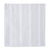 (150cm x 210cm Oval, White) - Newbridge Satin Stripe Weave
