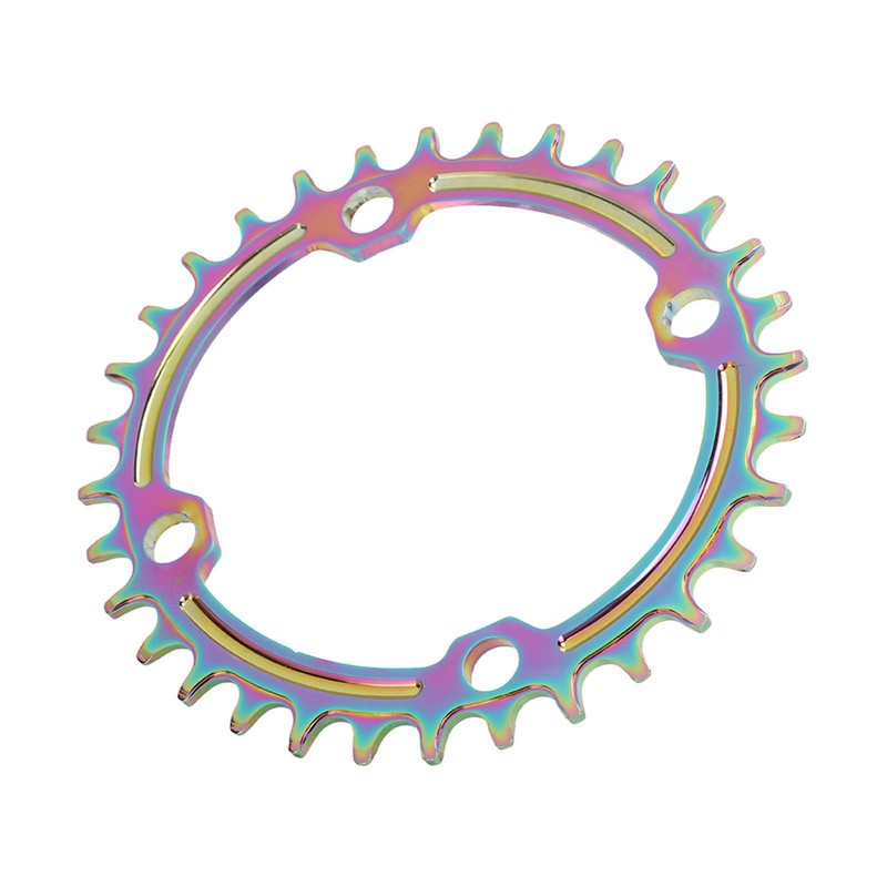 Mountain Bike Chainring Aluminium Alloy 32T Single Speed Oval Bike