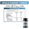 Magnesio Complex Naíma Suplemento Alta Absorción Citrato Glicinato Óxido Gluconato