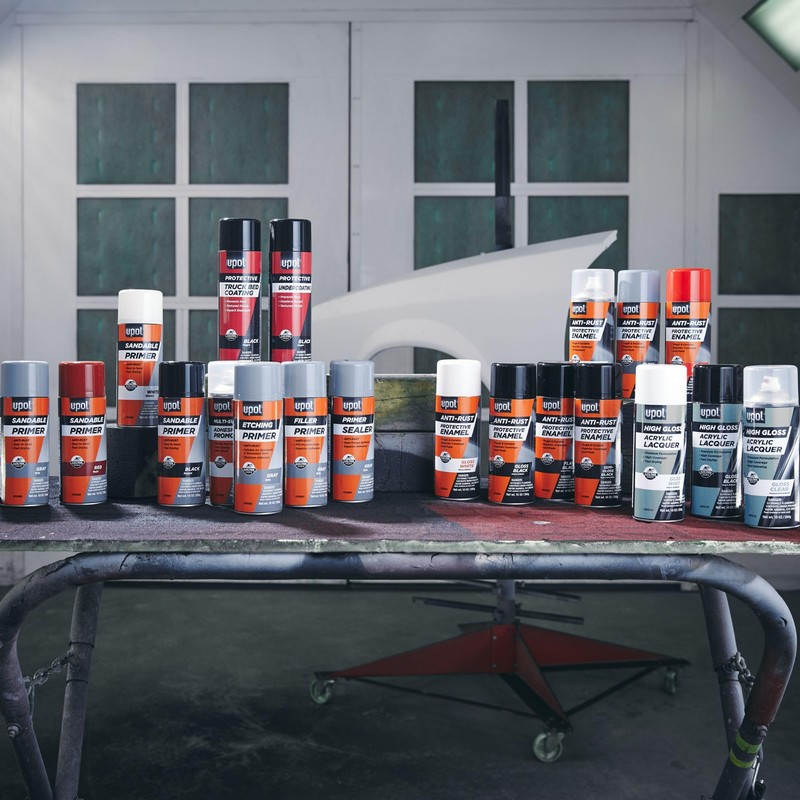 U-POL Adhesion Promoter, Strong-Hold, Quick-Drying, Multi-Purpose Spray with A Smooth,