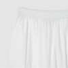 JAJU/JAJU Women's Square-textured Easy Banding Pants_White