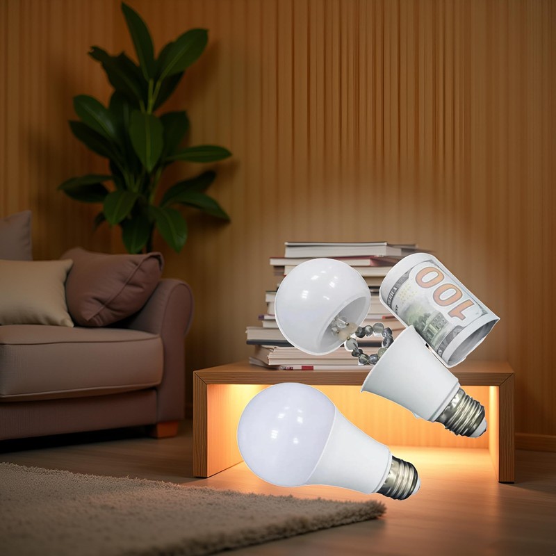 White Light Bulb Safe Box Secret Light, Storage Realistic Decoy