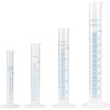 Plastic Graduated Cylinder,10ml, 25ml, 50ml, 100ml,Measuring Cylinder for Home and