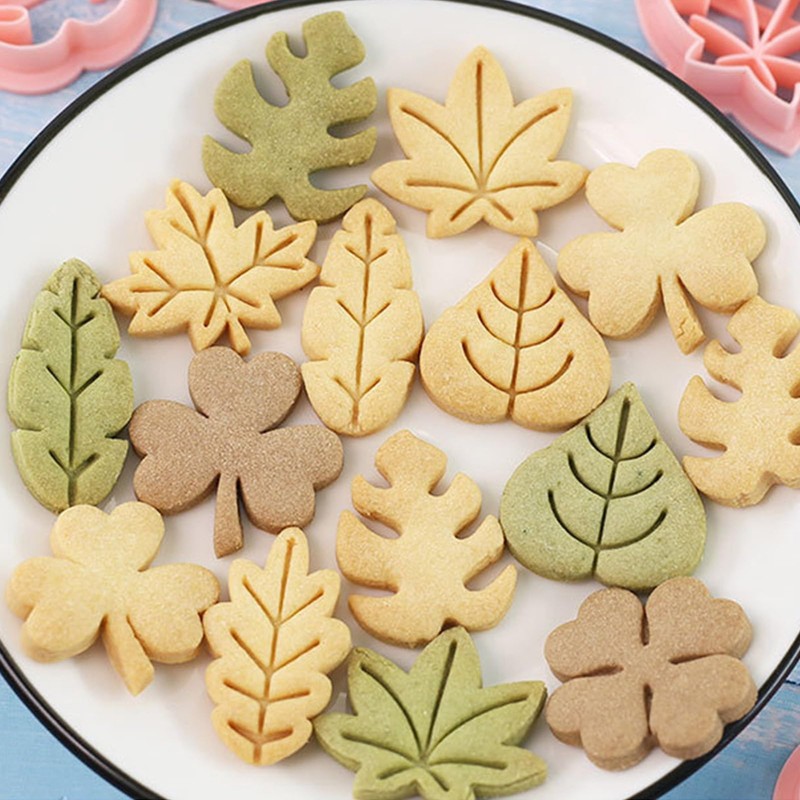 Cookie Cutter Leaf, Kitchen Fondant Cutter, Pastry Fondant Shape for
