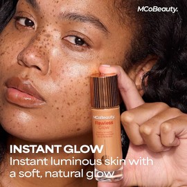 MCoBeauty Perfect Glow Luminous Skin Filter - 2 Fair 4in1 Primer Highlighter 2.5 Fl Oz / MCoBeauty 완벽한 글로우 야광 피부 필터 - 2 Fair 4in1 프라이머 형광펜 2.5 Fl Oz