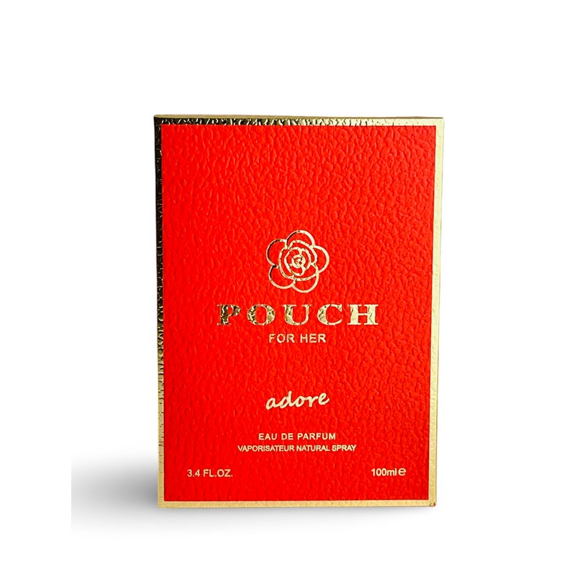 POUCH ADORE For Her Eau de Parfum, 3.4 Fl Oz,