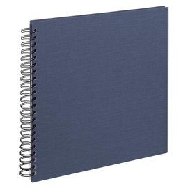 walther design 6SL3030C20M Photo Album 30 x 30 cm Linen Dark Blue