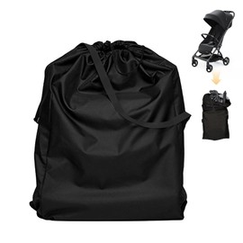 Kighdel Stroller Travel Bag for Airplane, 50 * 52 * 20cm Small Portable Durable Pram Bag, Waterproof Fabric for Buggy Travel Storage