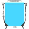 INVODA Drawstring Backpack Bulk String Backpack Drawstring Bags Sport Gym