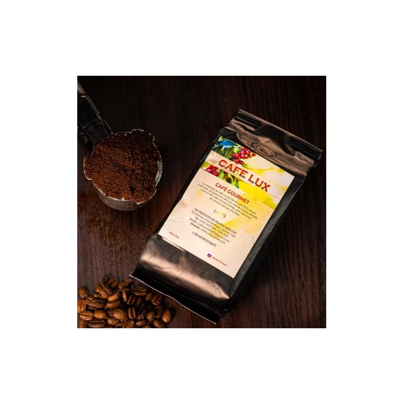 Cafe Lux Gourmet Ground Medium Roast Coffee - Made in