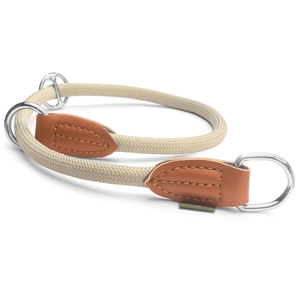 Leisegrün Adjustable Paracord Dog Collar | Nylon Collar | Model