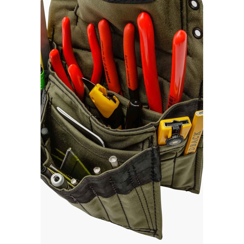 The Diamondback Miter Tool Pouch - Clip-On Tool Belt Pouch