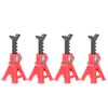4PCS Mini Jack Stand Adjustable Aluminum Alloy Scale Jack Stand