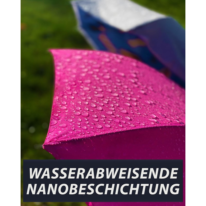 FamZone Children's Umbrella Girls, Reverse Umbrella for Children with Great
