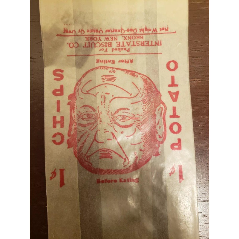 Potato Chip Bag Vintage Potato Chip Bags