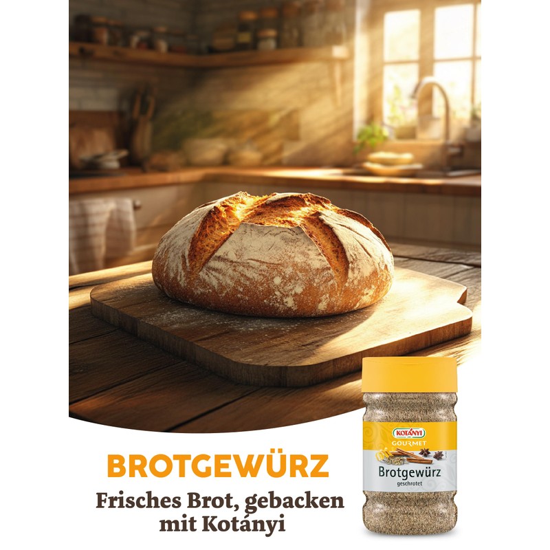 KOTÁNYI Bread Spice Crushed Bulk Pack 540 g