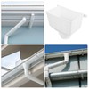 DOITOOL Gutter Connector, Gutter Downspout Adapter, Rain Gutter Downspout Extensions,