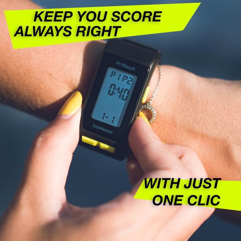 Pt Watch Padel and Tennis Scorekeeper - Padel and Tennis