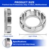 ptiysta Bicycle Spoke Wrench Tool, Hardened Steel 6-in-1 Spoke Rim