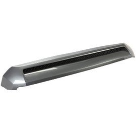 HECASA Gray Hood Molding Hood trim Compatible with 2014-2021 Toyota Tundra engine Hood Bulge Grille Hood Scoop