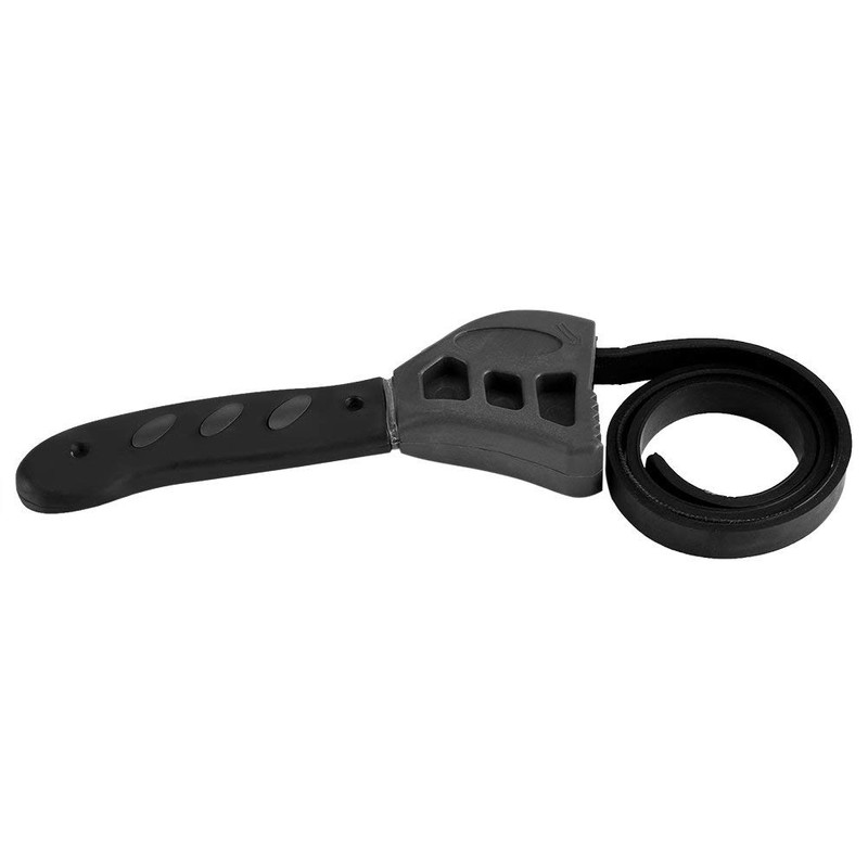 Yosoo Strap Wrench, Universal 500mm Adjustable Rubber Spanner with Strong