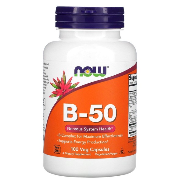 Vitamin B-50mg 100 Capsules