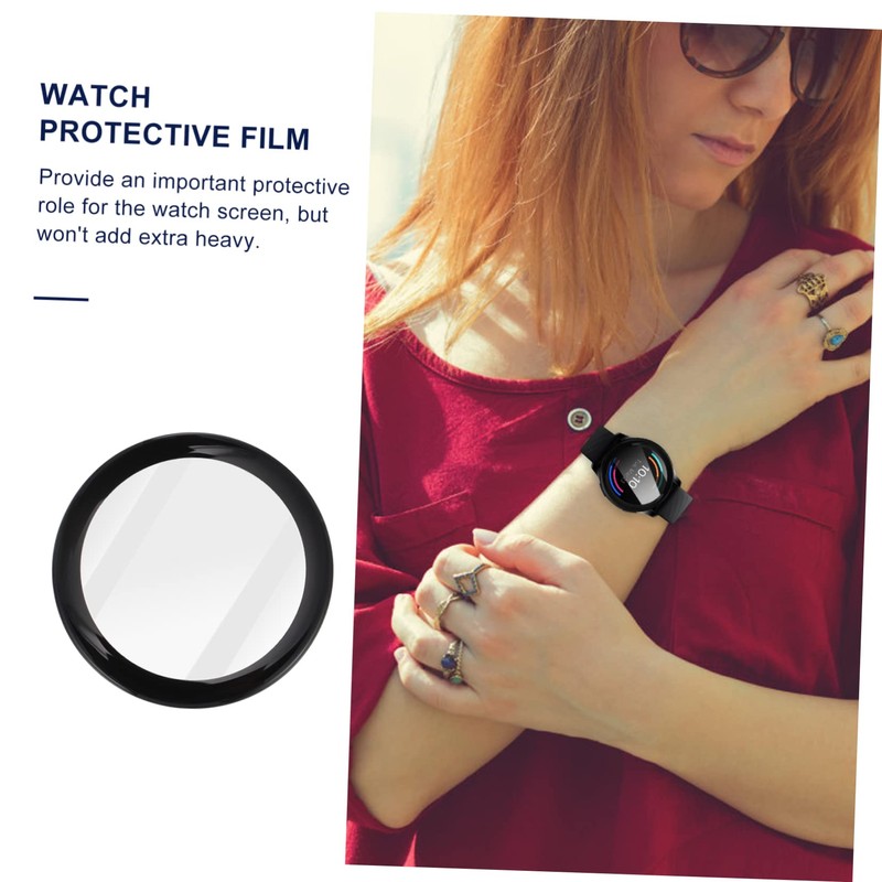 DOITOOL 3pcs Watch Screen Protective Film Full Coverage Tempered Film