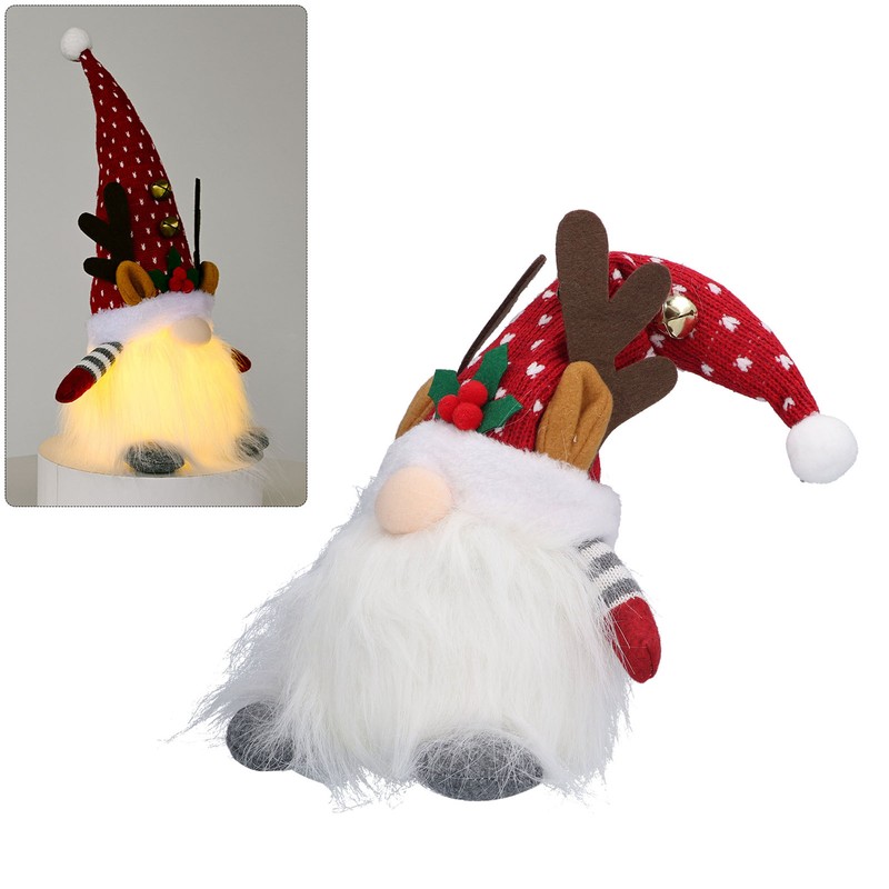 Christmas Gnome Red Bring Happiness Add Fashion Bring Good Luck