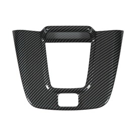 Car Interior Dashboard Trim Behind Navigation Carbon Fiber Style Replacement for Civic 2022