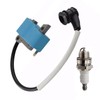 Ignition Coil Spark Plug Set,Fit for E-cho CS590 CS600 CS-590