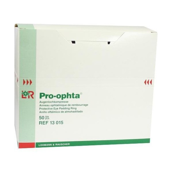 PRO OPHTA Holes Swabs Non-Sterile, 50 Pieces