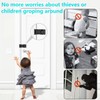 Closet Door Lock: 4.5inch Bifold Door Lock 3-Digit Password Cabinet