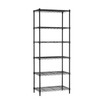 Home Storage Space 6 Tier Freestanding Convertible Wire Shelf Unit