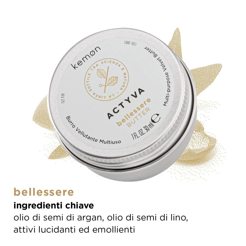 Kemon Actyva Bellessere Butter - Body Cream for Velvety Soft