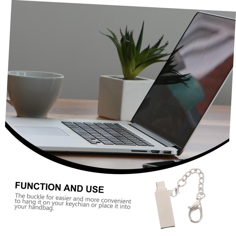 Gatuida 3pcs USB Reader Adapter for Mobile Devices Data Converter