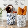 Tcetealc Kitchen Utensil Holder, Large Utensil Organizer for Countertop, Ceramic