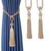 BEL AVENIR Curtain Tiebacks Hand-Woven Holdbacks Home Decorative Tassels Tiebacks