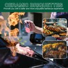 Quantfire Ceramic Briquettes Grill Bricks Replacement 50 Piece Barbecue Briquettes
