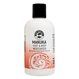 One Tree Hill Manuka Foot & Body Moisturizer - Extra Strength Lotion with 8 Essential Oils - Organic Blend for Dry Cracked Skin - Skin Healing Ointment for Men & Women - 9 FL Oz