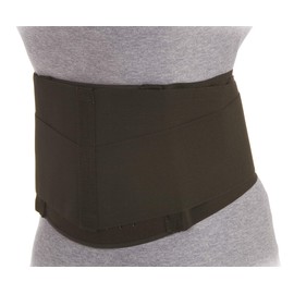 United Ortho 53007 Elastic Back Support, Black, Large