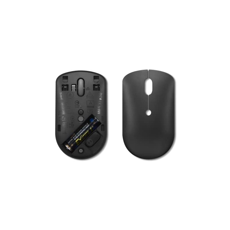 Lenovo 400 USB-C Compact Wireless Mouse, Black