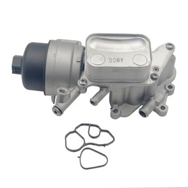 AMCC Engine Oil Cooler and Oil Filter Housing Compatible with Mini N18 Cooper 2011-2016 Mini Cooper Countryman 2013-2016 Cooper Paceman 1.6L Replace： 11428643745 11427583112