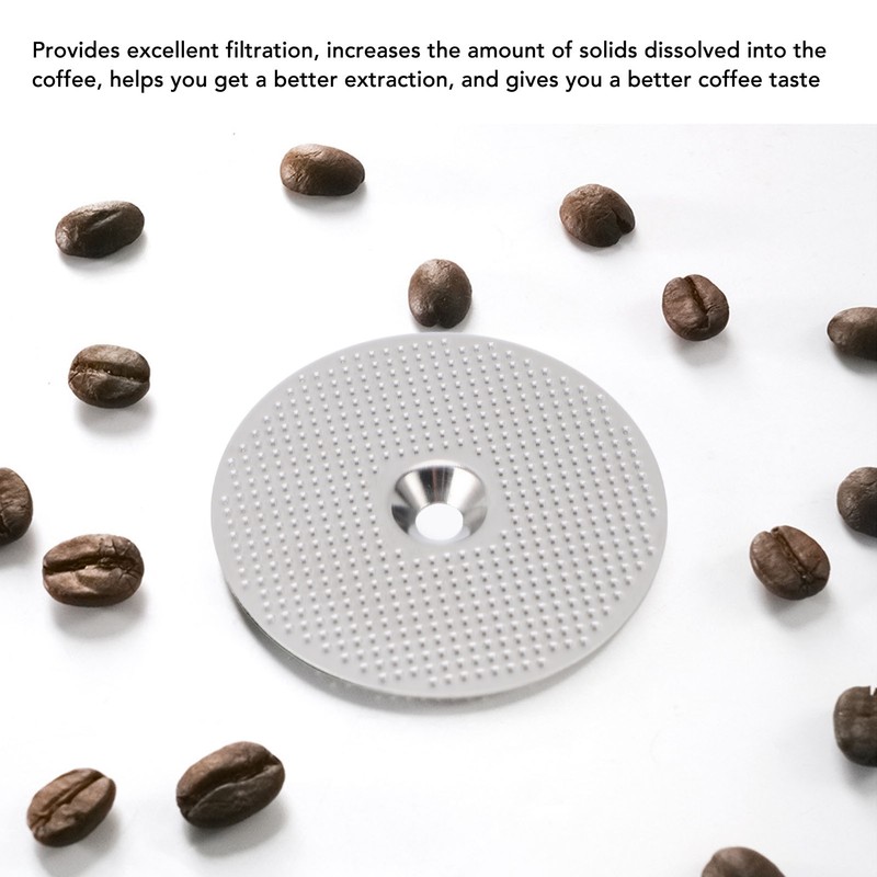 Puck Screen Stainless Steel Reusable Rust Proof Coffee Filter Mesh