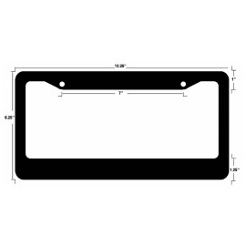 OwnTheAvenue Mexico Mexican World Country Flag Racing Carbon Vinyl License Plate Frame