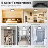 zemty 4Pack LED Flush Mount Ceiling Light, 12Inch 24W Dimmable