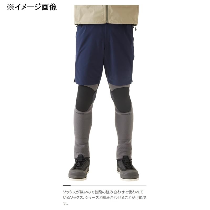 Shimano FI-026W Standard Gator (No Socks) Charcoal L