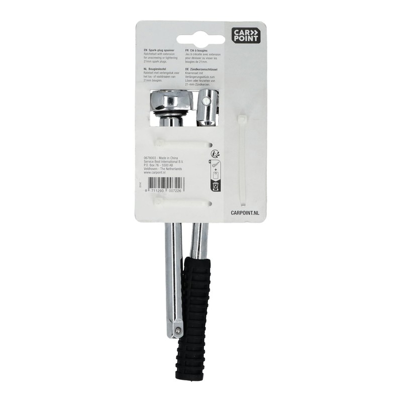 Carpoint 0678003 Zündkerzenknarre 21 mm