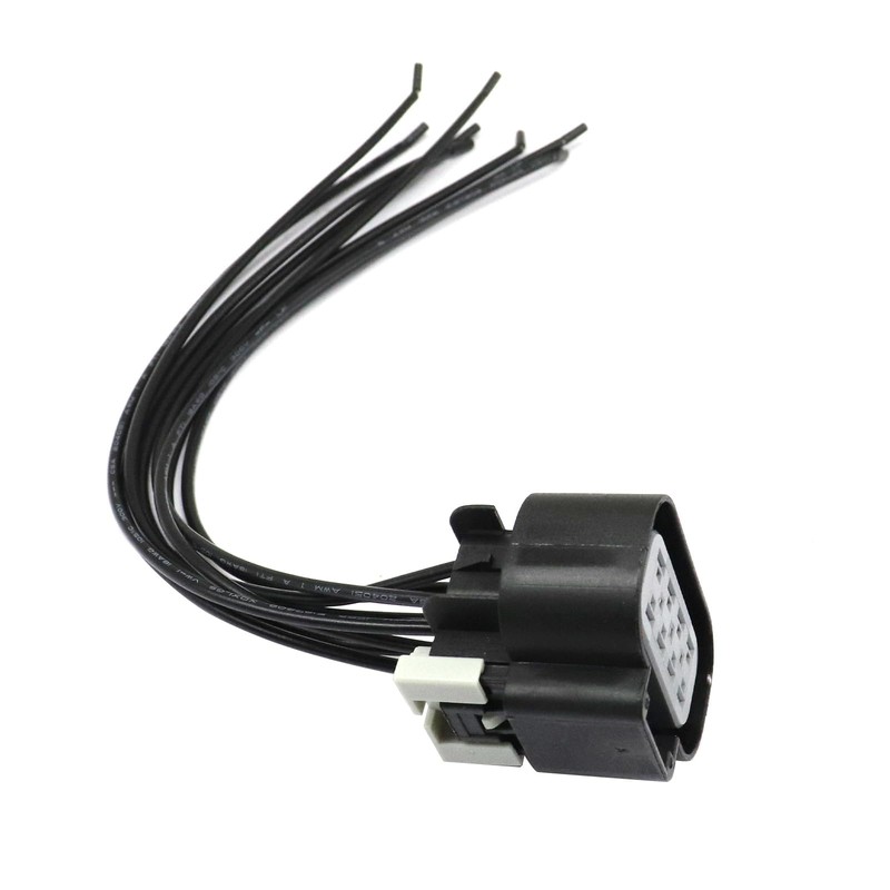 ATUOTPO Front Headlight Connector Plug Pigtail Compatible with Chevy Silverado