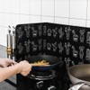 Daxoon Splash Guard Baffle Foldable Cooking Baffle for Kitchen Gas